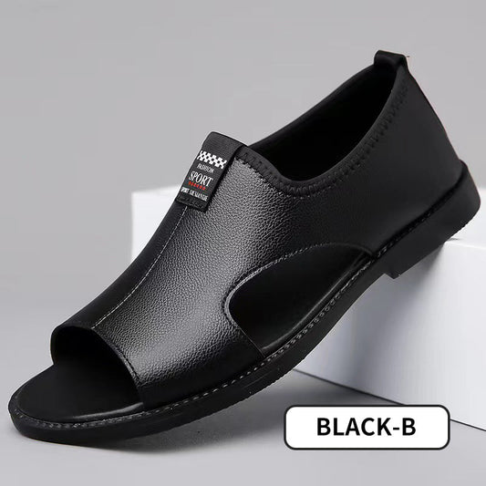 🌊Herren Komfort-Sandalen mit Offenem Zehenbereich ☀️ Atmungsaktiv, Bequem & Rutschfest