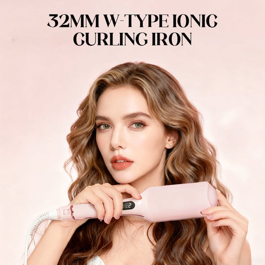 32-mm-Lockenstab vom Typ W mit Ionen-Technologie