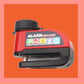 📢📢50 % RABATT !!!⏰Alarm-Disc-Schloss für Motorrad – 110dB lauter Alarm, ein-Knopf-Verriegelung, hochfeste Alu-Legierung, bewegungssensor, wetterfest – Schwarz, Rot, Blau, Gelb