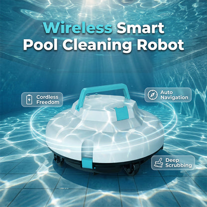 🤖Neu eingetroffen – 50% reduziert!🌊Poolreinigungsroboter | Kabellos · Starke Saugkraft · Intelligente Navigation · Ein-Knopf-Start · Leicht entnehmbarer Filterkorb🏖️