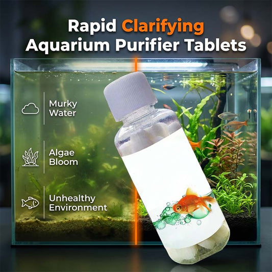 Crystal Clear Aquarien-Wasserreinigungstabletten