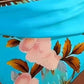 ⏰ Nur noch heute 50% Rabatt! 👙 Hochtailliertes Wickel Bikini Set mit tropischem Blumenprint, figurformender Schnitt, sanfte Bauchabdeckung für Strand, Schwimmbad und Sommerurlaub ✨