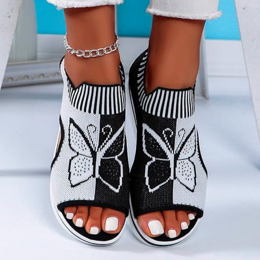 👡 50% RABATT! 🌸 Damen Casual Peep-Toe Platform Sandalen – Bequemer Plateauabsatz & luftiges Design – Perfekt für Strand, Urlaub oder Alltag – stilvoll & leicht ☀️✨