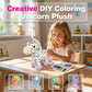 DIY-Set zum Ausmalen: Einhorn-Plüschtier