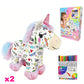DIY-Set zum Ausmalen: Einhorn-Plüschtier