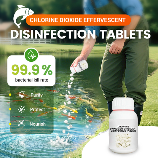 🔬Chlordioxid-Brausetabletten zur Desinfektion🐟💧