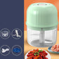 🔥 NUR SOLANGE DER VORRAT REICHT – 50% RABATT! 🎉 Kabellose elektrische Mini-Zerkleinerer – Waschbarer Behälter, schnelles Hacken von Fleisch, Zwiebeln & Gemüse für Knödel, Dips & Saucen