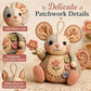 🎁✨ Handgefertigtes Nähset für eine Vintage-Maus aus Plüsch 🧵