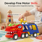 Spielzeug-Doppeldecker-Dinosaurier-Transport-Lkw