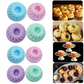 Backförmchen aus Silikon in Donut-Form