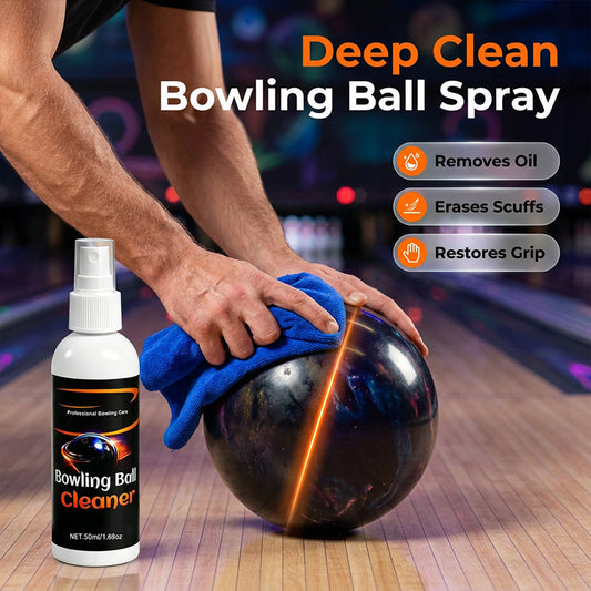 🥳2026 HEIßER VERKAUF🥳💞50.000 VERKAUFT!🎳💪 50% RABATT! Profi-Bowlingball-Reiniger – Entfernt sofort Bahnöl. Inklusive hochwertigem Handtuch. Hält deinen Ball wie neu in Form! ✨