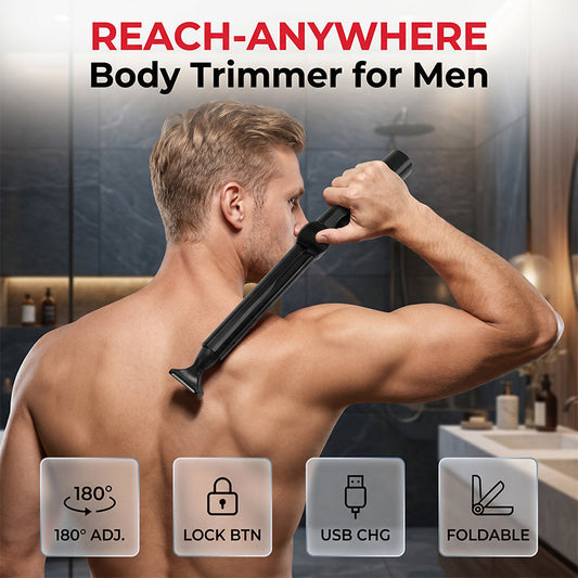 Körpertrimmer für Männer, der überall hinkommt