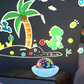 2-in-1-Galaxy-Projektor-Nachtlicht mit Projektionsfolien