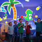 2-in-1-Galaxy-Projektor-Nachtlicht mit Projektionsfolien