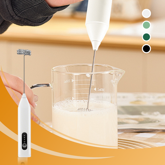 Mobiler Milchaufschäumer – elektrisch, schnell & einfach – perfekt für zu Hause & unterwegs☕🥛