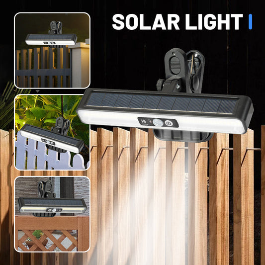 Solar-Clip-Leuchten für den Außenbereich mit Bewegungsmelder