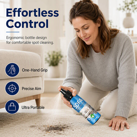 🥳2026 HEISSER VERKAUF🥳💞ÜBER 50.000 VERKAUFT!🛋️✨ 50 % RABATT! Textilreiniger-Spray ohne Nachspülen – einfach aufsprühen und abwischen – kein Wasser, kein Nachspülen. Perfekt für Sofas, Teppiche und Polster – in wenigen Minuten wieder frisch! 🧼💨