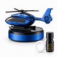 🚗Solar-Hubschrauber-Aromatherapie-Diffusor – Leuchtende Drehbewegung, nachfüllbare Duftpads, für Auto und Zuhause ✨🚁