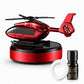 🚗Solar-Hubschrauber-Aromatherapie-Diffusor – Leuchtende Drehbewegung, nachfüllbare Duftpads, für Auto und Zuhause ✨🚁