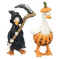 🎃LANGWEILIGE HALLOWEEN-DEKORATION?🎃 Gruseliges Enten-Set – handbemalt, 5 Figuren, witterungsbeständig – für Regale, Schreibtische und den Außenbereich! 🦇