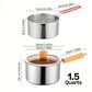 🍳 50% RABATT!✨ Multifunktionaler 304 Edelstahl-Frittiertopf – Ideal zum Braten, Frittieren & Kochen 🥘