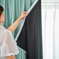 Selbstklebender Verdunkelungsvorhang fürs Schlafzimmer