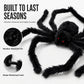 ⏳ Blitz-Angebot! 🎃  Riesen-Halloween-Spinne-Schockierende rote Augen – leuchten im Dunkeln und verstärken den unheimlichen Realismus. Perfekt für die gruseligste Halloween-Deko aller Zeiten 🛡️