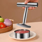 Steakpresse, runde Frikadellenform