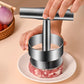 Steakpresse, runde Frikadellenform