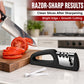 🥳SONDERANGEBOT! 4-in-1-Küchenmesserschärfer mit mehreren Stufen🔪🏠