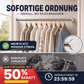 🔧 JETZT 50 % RABATT! 📏 Verstellbare Spannstange ohne Bohren – Werkzeugfreie Montage, starker Halt & vielseitig einsetzbar – Schafft sofortigen Stauraum überall und jederzeit 🏠