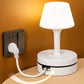 💡 Nachttischlampe mit Ladestation – Bringt Licht und Strom auf Ihren Nachttisch 🔌