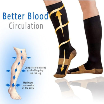 ⏳Zeitlich begrenztes Sonderangebot⏰Elastische Kompressionssocken, fördern die Durchblutung & reduzieren Ermüdung beim Training & Laufen🧦