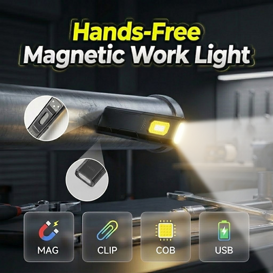 💡Freihändige magnetische Arbeitsleucht