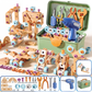 🧰 50 % RABATT⏰ Kinder DIY Werkzeugset, fördert handwerkliche Fähigkeiten🧩