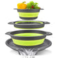 🔥 BEGRENZTES ANGEBOT: 50 % Rabatt! 🥗 Multifunktionales, zusammenklappbares Sieb – Abtropfgestell mit Auffangschale, kompakt und praktisch für die Küche ✨
