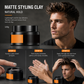 Leichte Haarstyling-Clay für Männer mit starkem Halt