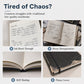 🔥✨ 2027 Minimalistisches A5 Notizbuch als Tagesplaner aus Premium PU-Leder (365 Tage)