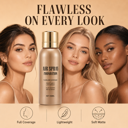 💄Jetzt 50 % Rabatt!✨ Wasserfeste Air-Spray-Foundation