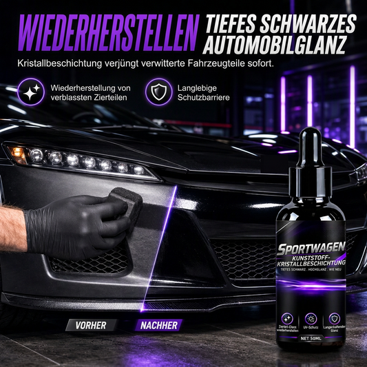Kunststoff-Restaurator und Kristallbeschichtungsmittel für Autos