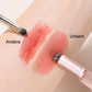 Tragbarer Silikon-Lippenpinsel mit Schutzkappe