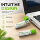 Tragbare über USB aufladbare AA-Batterien