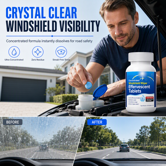🚗 Scheibenwaschmittel-Tabs | Flasche mit 350 Stück