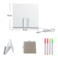 🥳HEISSER VERKAUF 2026🥳💞ÜBER 50.000 VERKAUFT! 🎨✨ 50 % RABATT! Leuchtende, löschbare Maltafel zum Selbermachen für Kinder – sanfte LED-Beleuchtung, wiederverwendbares Acryl, dient gleichzeitig als Nachtlicht. Unendlicher kreativer Spaß! 🛡️💚