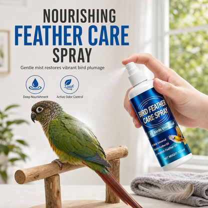 Pflege- und Desodorierungsspray für Vogelfedern