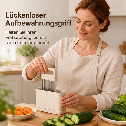 ⏳Begrenzte Zeit 50% Rabatt💥3-in-1 Gemüseschäler und -reibe mit Klingen aus 420 Edelstahl