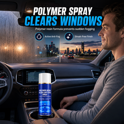 Langwirksames Anti-Beschlag-Spray für Autoglas, 100 ml, mit Handtuch-Set für Autofenster und Rückspiegel