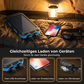 🔥Zeitlich begrenzter 50 %-Rabatt⏰️Solar-Powerbank mit Doppeltaschenlampe und Kompass