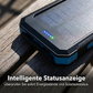 🔥Zeitlich begrenzter 50 %-Rabatt⏰️Solar-Powerbank mit Doppeltaschenlampe und Kompass